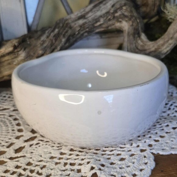 🍂 20% OFF - Vintage White Ceramic Apple-Shaped Tureen with Green Leaf Plate - Picture 10 of 16